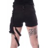 Women gothic shorts steampunk style mini skirt for women 